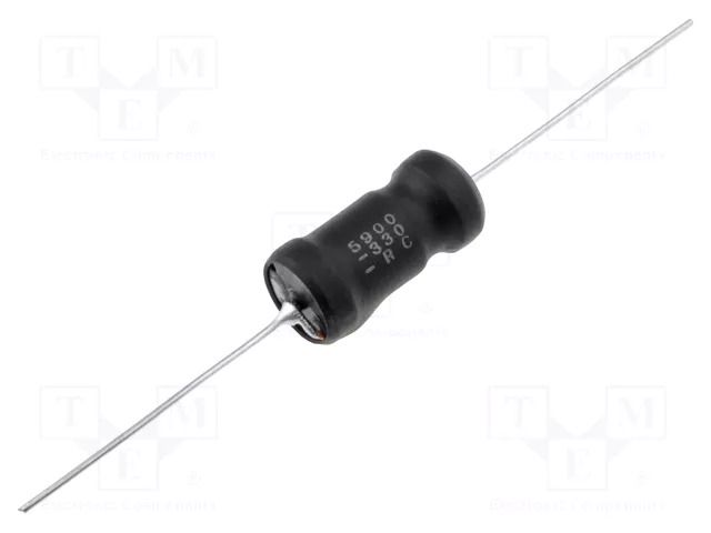 Inductor: axial; THT; 220uH; 1.6A; 162mΩ; ±10%; Ø11.5x22.86mm BOURNS 5900-221-RC