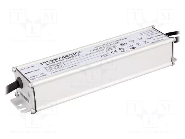 Power supply: switching; LED; 36W; 52÷103V; 350mA; 90÷305VAC; IP67 INVENTRONICS EUC-036S035DV