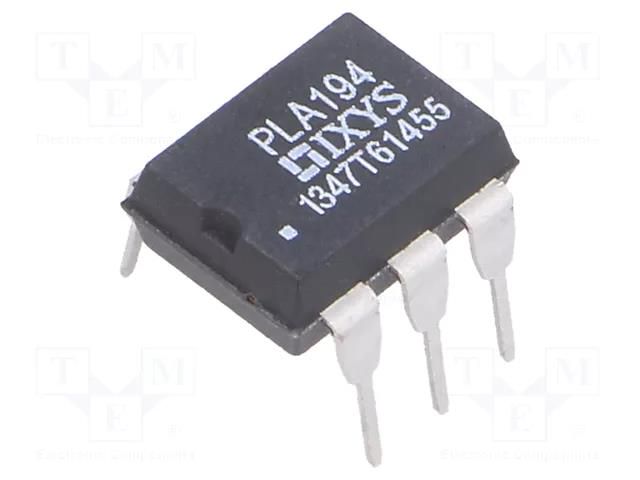 Relay: solid state; SPST-NO; Icntrl max: 50mA; 130mA; max.600VAC IXYS PLA194