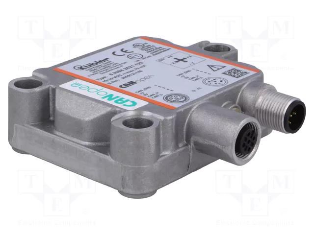 Sensor: inclinometer; ±85°; connector M12,female connector M12 KÜBLER 8.IN88.2621.123