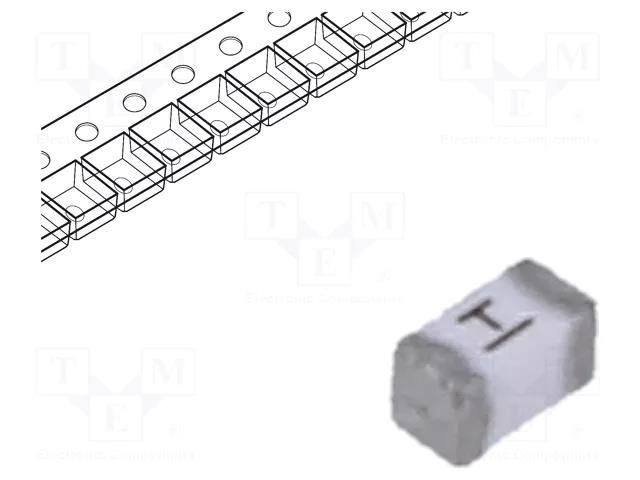 Fuse: fuse; 5A; 32VDC; time-lag; ceramic; SMD; CQ CONQUER ELECTRONIC CQ06LT5A32V