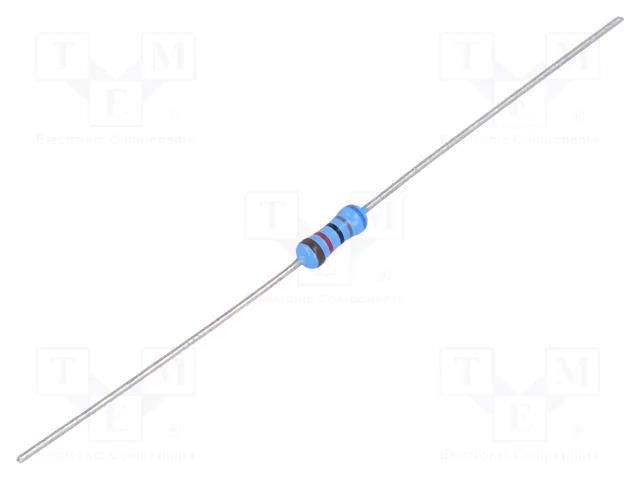 Resistor: thin film; THT; 68kΩ; 600mW; ±1%; Ø0.6x28mm; Ø2.5x6.5mm VISHAY MRS25000C6802FCT00