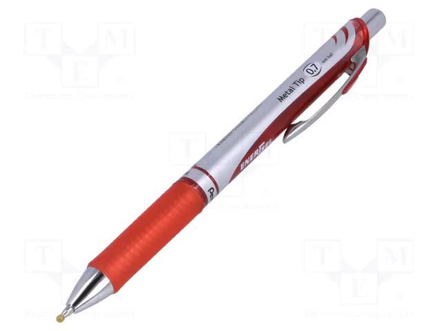 Rollerball pen; red; BL77 PENTEL PENTEL-BL77/RD