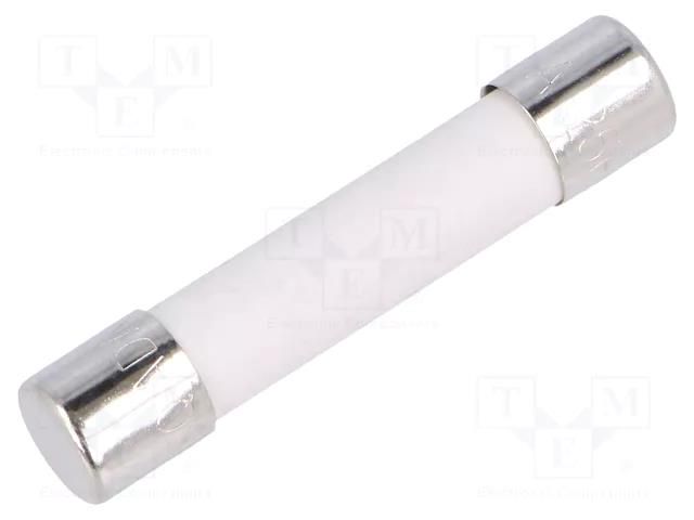 Fuse: fuse; 25A; 250VAC; time-lag; ceramic,cylindrical; 6.3x32mm CONQUER ELECTRONIC ADA25A250V
