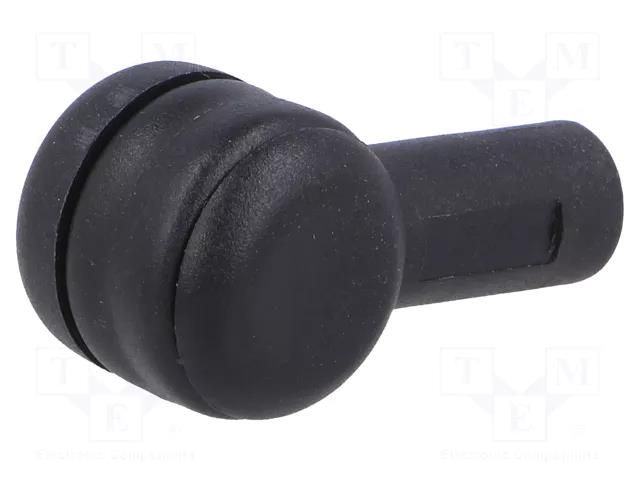 Banana plug / press stud adapter; ESD STATICTEC PRT-STW1700