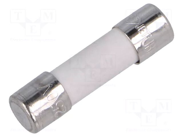 Fuse: fuse; 3.15A; 250VAC; quick blow; ceramic,cylindrical; 5x20mm CONQUER ELECTRONIC UBM3.15A250V