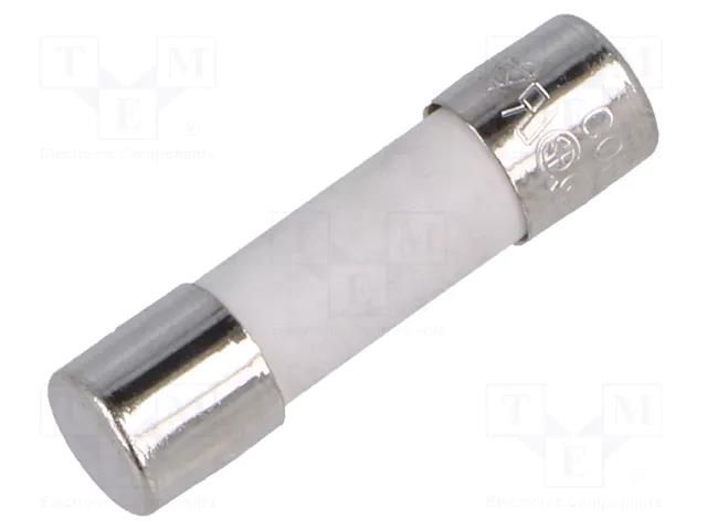Fuse: fuse; 1A; 250VAC; time-lag; ceramic,cylindrical; 5x20mm; bulk CONQUER ELECTRONIC UDA1A250V
