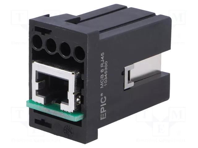 LAPP connector EPIC MCB 8 RJ45 INDUSTRIAL ETHERNET LAPP 10345300