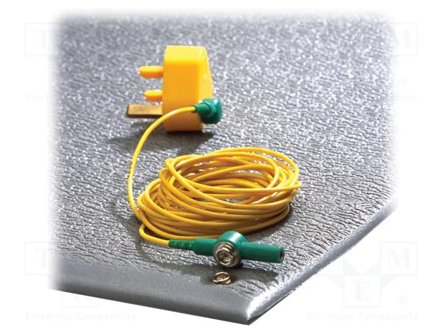 Mat: floor; ESD; grey; L: 1.5m; W: 0.9m; Thk: 9mm; PVC COBA EUROPE COBA-AS060002KEU