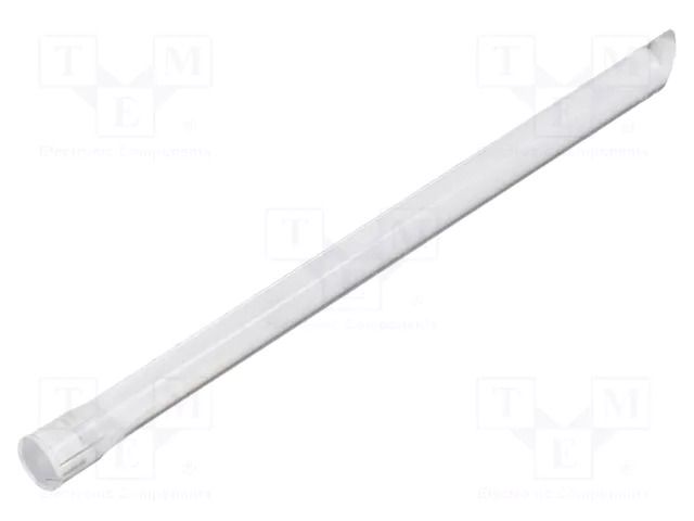 Fiber for LED; Ø3.2mm; L: 43.7mm; round; Front: flat; angular MENTOR 1282.1300