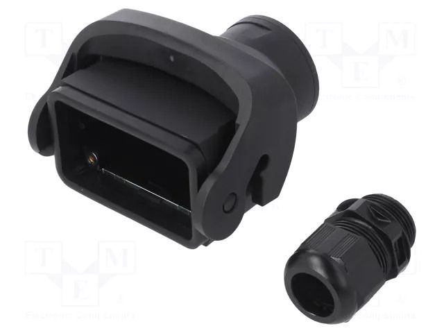 Enclosure for connectors: HDC; size 10B; for cable; Han-Eco® B HARTING 19431100756