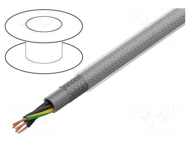 Wire; ÖLFLEX® CLASSIC 110 CY; 5G0.75mm2; PVC; transparent LAPP CL110CY-5G0.75