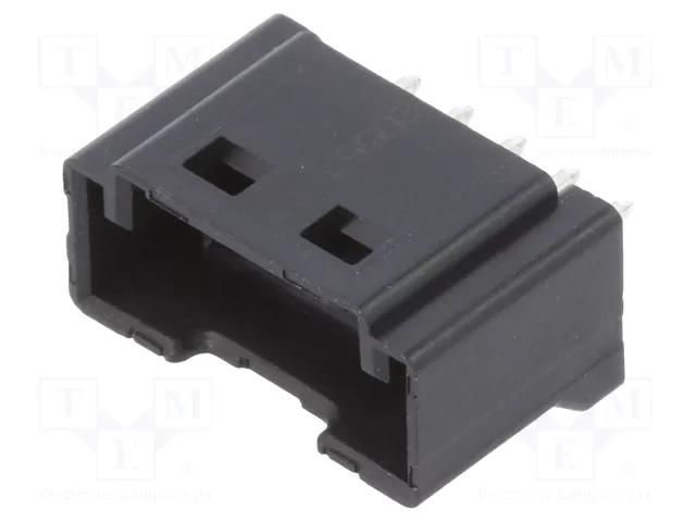 Connector: wire-board; socket; male; PIN: 5; DF51K; 2A; 250V; THT HIROSE DF51K-5P-2DSA-800