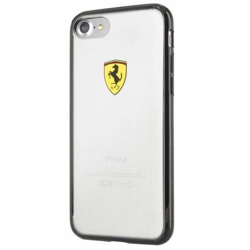 Ferrari Hardcase FEHCP7BK iPhone 7/8/SE 2020 / SE 2022 black/transparent Racing Shield, Ferrari 3700740392300 3700740392300