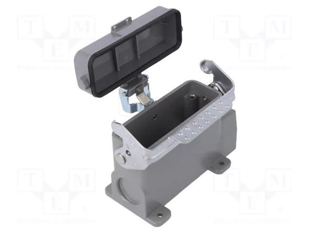 Enclosure for connectors: HDC; angled; size D16A; with latch DEGSON ELECTRONICS D16A-SF-1L-CV-PG21