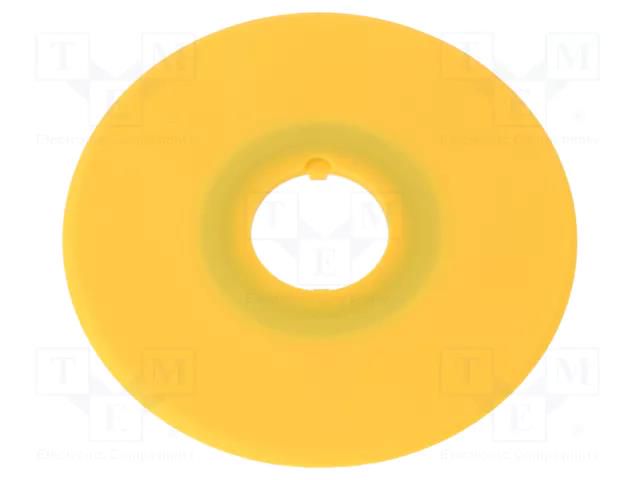 Warning plate; 16mm; Ømount.hole: 16mm; Ø: 60mm IDEC HAAV4-0