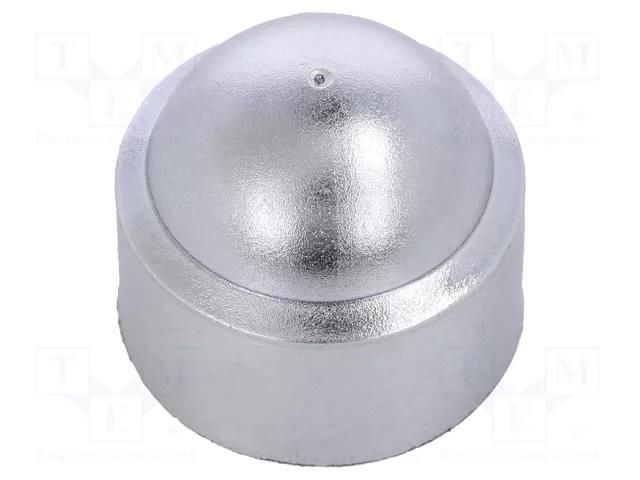 Protection cover; M30; polyetylene; Plating: chromium ELESA+GANTER NCD.30-CR