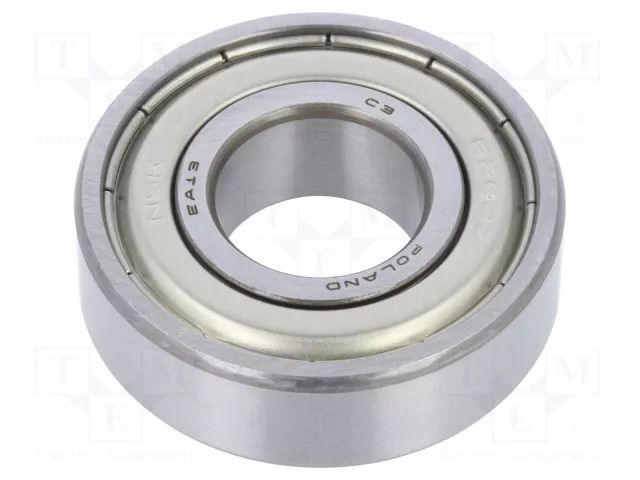 Bearing: ball; Øint: 17mm; Øout: 40mm; W: 12mm; bearing steel NSK NSK6203-ZZ/C3-E