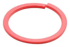 CODING RING, THERMOPLASTIC, SIZE 18, RED RTS18CCRR