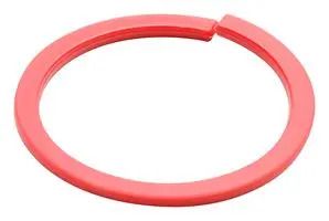 CODING RING, THERMOPLASTIC, SIZE 8, RED RTS8CCRR