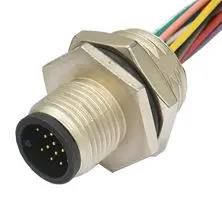 SENSOR CORD, M12 PLUG-FREE END, 7.87" M12A-17PMMC-SF8B20.