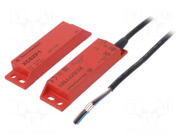 Safety switch: magnetic; XCSDM Standard; NC x2; IP67; plastic TELEMECANIQUE SENSORS XCSDMP7905