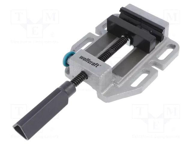 Machine vice; Jaws width: 85mm; Jaws opening max: 80mm; aluminium WOLFCRAFT WF3423000