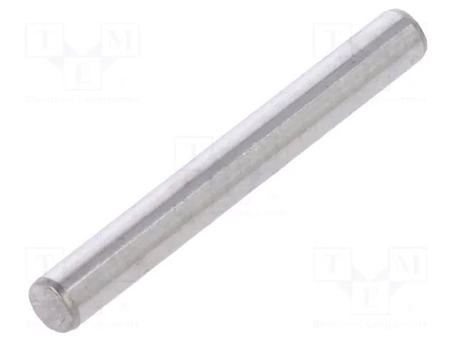 Cylindrical stud; stainless steel; BN 684; Ø: 3mm; L: 25mm; DIN 7 BOSSARD B3X25/BN684