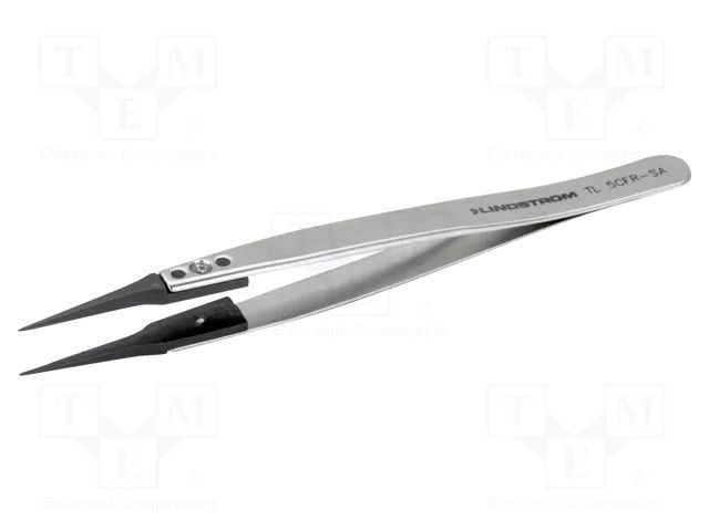 Tweezers; 130mm; Blade tip shape: sharp LINDSTRÖM SA.TL5CFR-SA