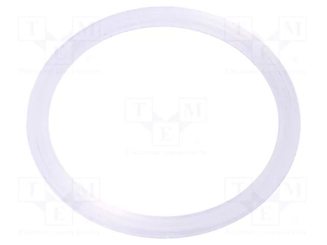 Gasket; polyetylene; Thk: 2.7mm; Øint: 46.2mm; Øout: 55.5mm; PG36 OBO BETTERMANN OBO-2030365