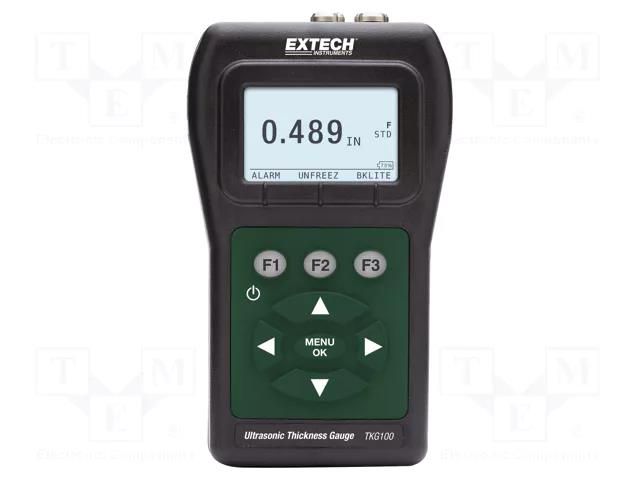 Tester: thickness; LCD; 1÷508mm; Meter: ultrasonic EXTECH TKG100