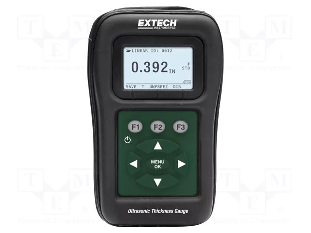 Tester: thickness; LCD; 1÷508mm; Meter: ultrasonic EXTECH TKG150