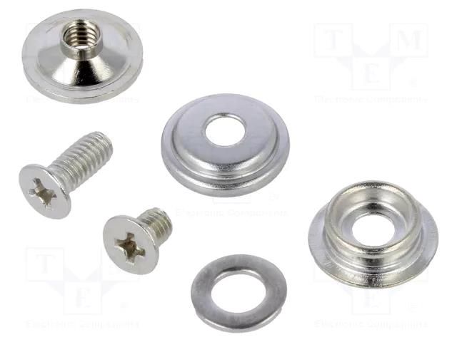 Universal press stud; ESD; Application: designed for ESD mats STATICTEC PRT-STW1730