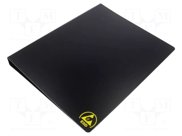 ESD; A4; black; Application: for storing documents; 25mm STATICTEC PRT-STS1136