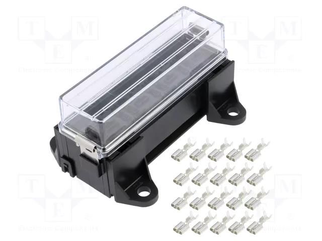 Fuse boxes; push-in; Leads: connectors; Contacts: copper alloy MTA MTA-0100665