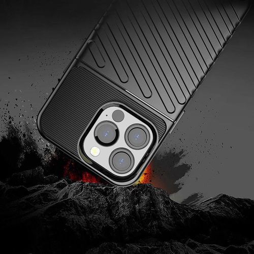 Thunder Case Flexible Tough Rugged Cover TPU Case for iPhone 13 Pro green, Hurtel 5907769328343 5907769328343