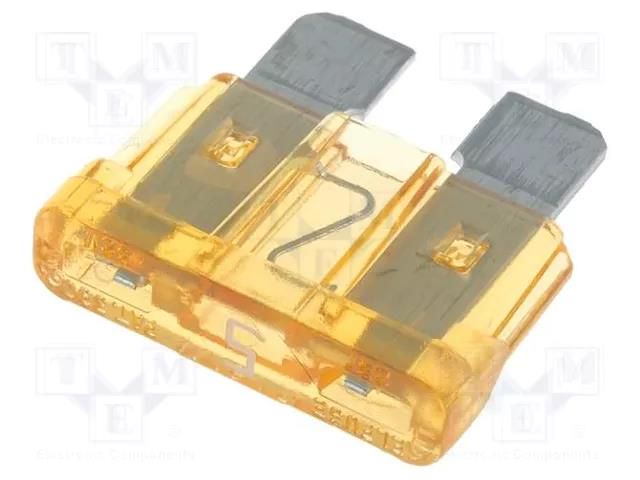 Fuse: fuse; 5A; 32VDC; automotive; 19mm; ATOF LITTELFUSE 0287005.PXCN