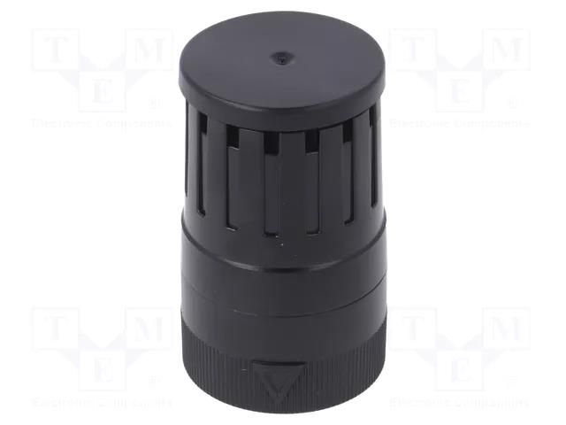 Module: sound signaller; black; 24VDC; 24VAC; Sound level: 80dB AUER SIGNAL 902500405