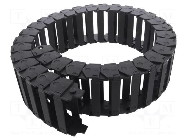 Cable chain; B17; Bend.rad: 100mm; L: 1006mm; Int.height: 32mm IGUS B17.4.100.0