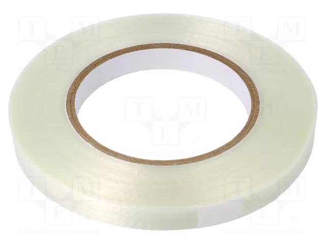 Tape: electrical insulating; W: 12mm; L: 50m; Thk: 0.085mm; acrylic H-OLD HOLD-PS.25-12-50M