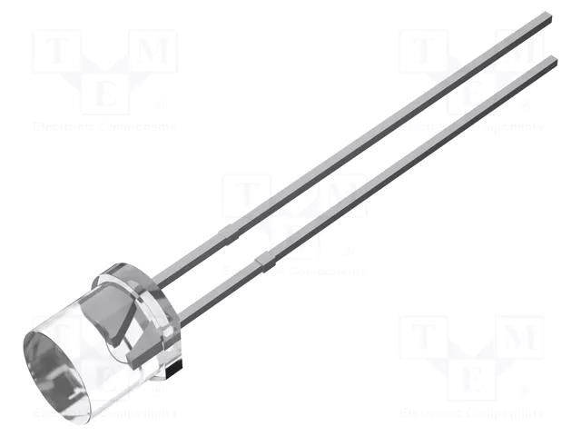 Phototransistor; THT; 70mW; 5mm; λp max: 550nm; Lens: transparent Token PT-IC-AC-5-PE-550