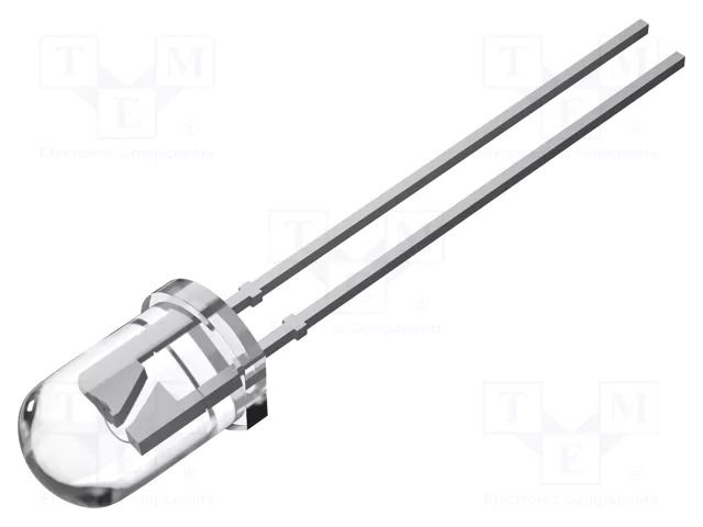 LED; green; 5mm; 23000÷39000mcd; 15°; Front: convex; 2.6÷3.4VDC LUCKYLIGHT LL-504PGC2E-G4-2CC