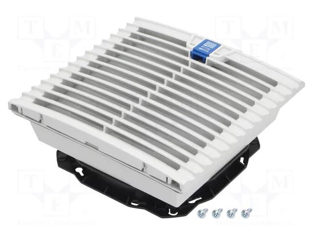 Fan: AC; fan tray; 230VAC; 250m3/h; 56dBA; IP54; 255x255x132mm RITTAL RITTAL-3241100