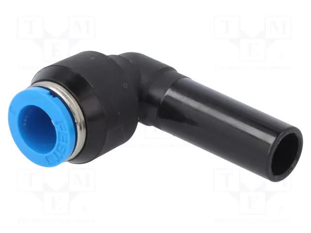 Push-in fitting; angled 90°; -0.95÷6bar; Gasket: NBR caoutchouc FESTO QSL-10H-8