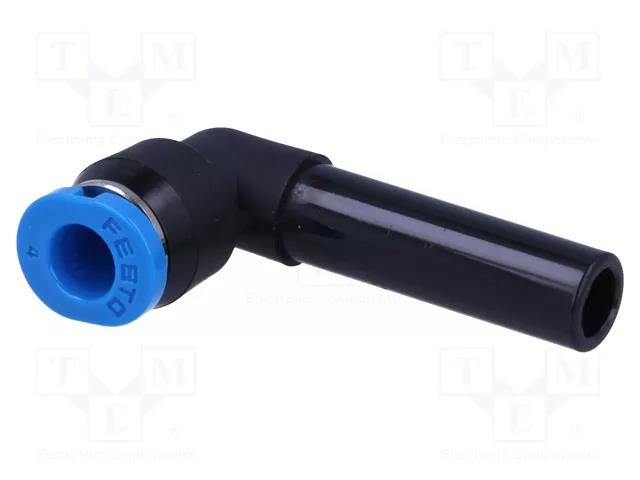 Push-in fitting; angled 90°; -0.95÷6bar; Gasket: NBR caoutchouc FESTO QSML-6H-4