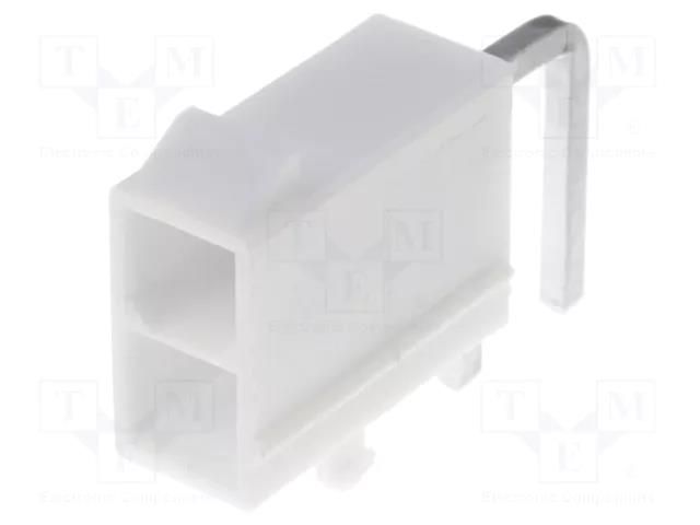 Connector: wire-board; socket; male; Mini-Fit Jr; 4.2mm; PIN: 2; THT MOLEX MX-39-30-0020