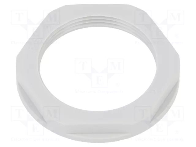 Nut; PG42; polyamide; UL94V-2; 65mm; light grey; Thread: PG LAPP LP-53019081
