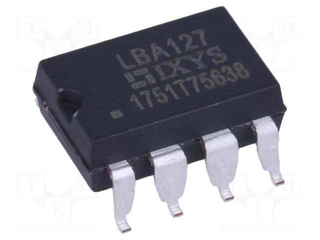 Relay: solid state; SPST-NO + SPST-NC; Icntrl max: 50mA; 200mA IXYS LBA127S