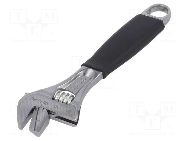 Wrench; adjustable; Jaw capacity: 21mm; Overall len: 158mm; ERGO® BAHCO SA.9070PC