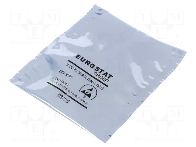Protection bag; ESD; L: 102mm; W: 76mm; Thk: 50um EUROSTAT GROUP ERS-207710304
